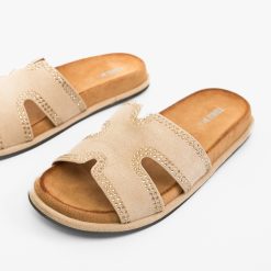 Papuci dama Trestas Bej 3