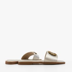 Papuci dama Twin Argintii 2