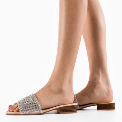 Papuci dama Tyquan Bej 2