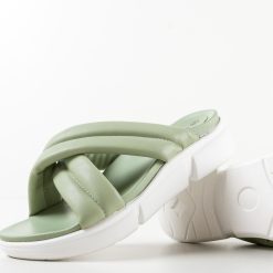 Papuci dama Viviene Turcoaz 4