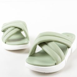 Papuci dama Viviene Turcoaz 5