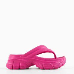 Papuci dama Willie Fuchsia 4