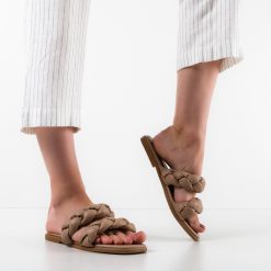 Papuci dama Willis Bej 2