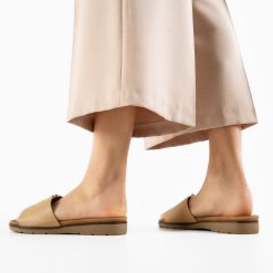 Papuci dama Yaffe Bej 1