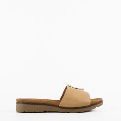 Papuci dama Yaffe Bej 3