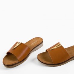 Papuci dama Yaffe Camel 4