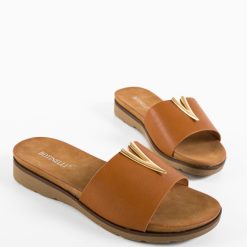 Papuci dama Yaffe Camel 6