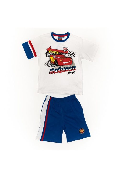Pijamale baieti  - CARS1096B-R  - Rosu-BAIETI/IMBRACAMINTE/Pijamale si halate de baie-IMBRACAMINTE/Pijamale si halate de baie