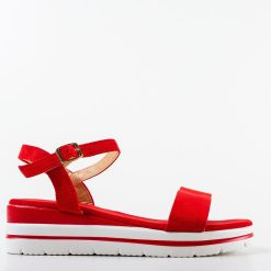 Platforme dama Tomato Rosii 3