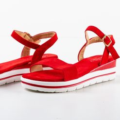 Platforme dama Tomato Rosii 4