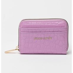 Portofel cu fermoar - logo si aspect de piele de crocodil-FEMEI/GENTI SI ACCESORII/Portofele si brelocuri-GENTI SI ACCESORII/Portofele si brelocuri