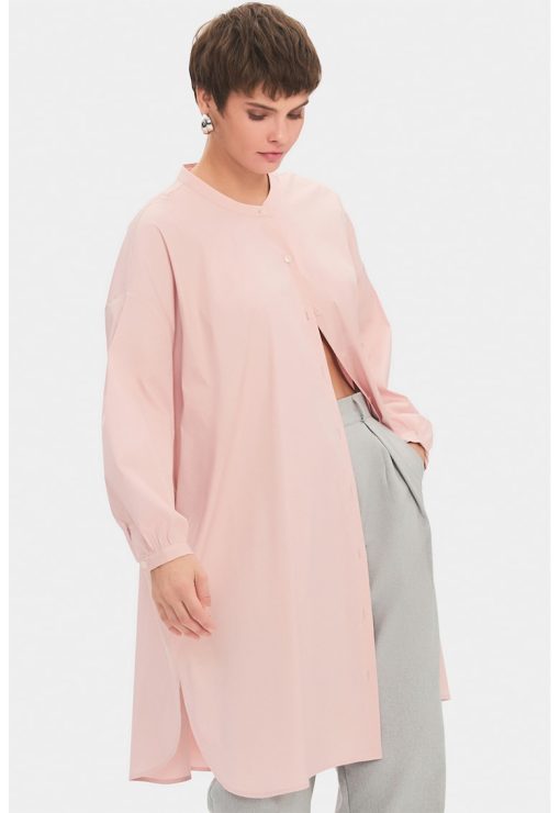 Rochie camasa din amestec de bumbac-FEMEI/IMBRACAMINTE/Rochii-IMBRACAMINTE/Rochii