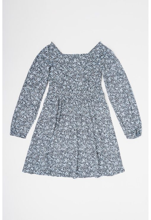 Rochie cu imprimeu floral-FETE/IMBRACAMINTE/Rochii-IMBRACAMINTE/Rochii