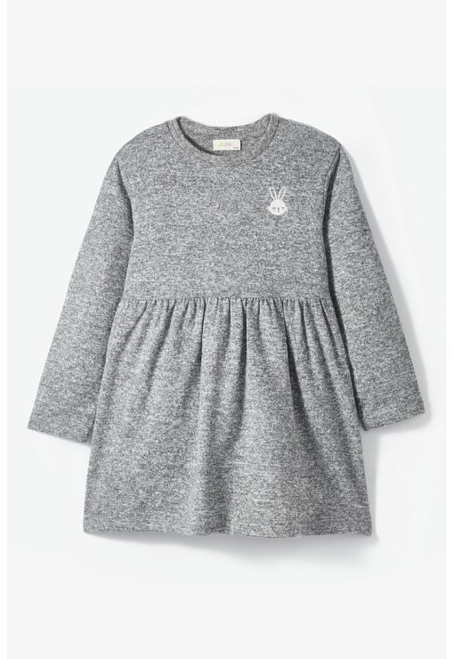 Rochie evazata cu decolteu la baza gatului-FETE/IMBRACAMINTE/Rochii-IMBRACAMINTE/Rochii