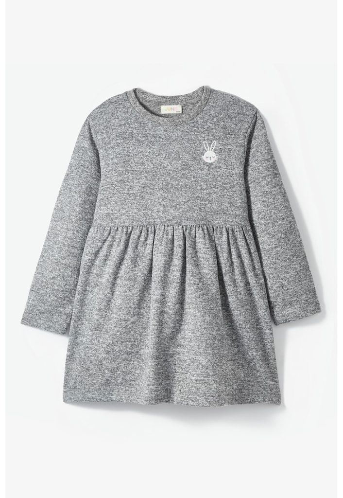 Rochie evazata cu decolteu la baza gatului-FETE/IMBRACAMINTE/Rochii-IMBRACAMINTE/Rochii