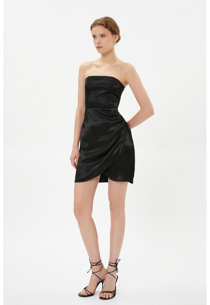 Rochie lalea de satin - fara bretele-FEMEI/IMBRACAMINTE/Rochii-IMBRACAMINTE/Rochii