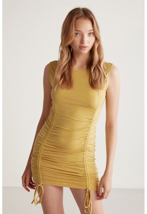 Rochie mini cu aspect drapat Rachel-FEMEI/IMBRACAMINTE/Rochii-IMBRACAMINTE/Rochii