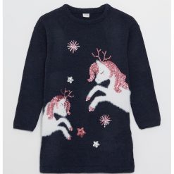 Rochie-pulover cu paiete-FETE/IMBRACAMINTE/Rochii-IMBRACAMINTE/Rochii