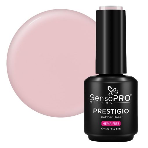Rubber Base PRESTIGIO SensoPRO Milano - Ballerina Slipper 15ml-Rubber Base > Rubber Base PRESTIGIO 15ml
