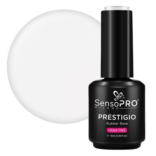 Rubber Base PRESTIGIO SensoPRO Milano - Barely There 15ml-Rubber Base > Rubber Base PRESTIGIO 15ml