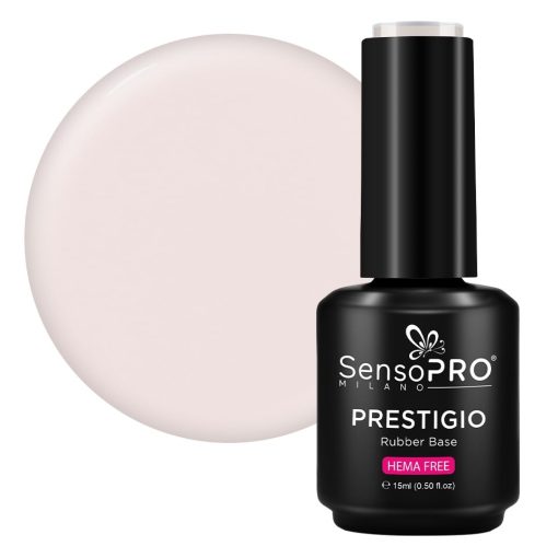 Rubber Base PRESTIGIO SensoPRO Milano - Dreamy Meringue 15ml-Rubber Base > Rubber Base PRESTIGIO 15ml