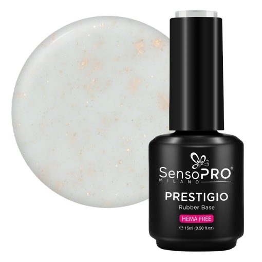 Rubber Base PRESTIGIO SensoPRO Milano - Teasing Lime 15ml-Rubber Base > Rubber Base PRESTIGIO 15ml