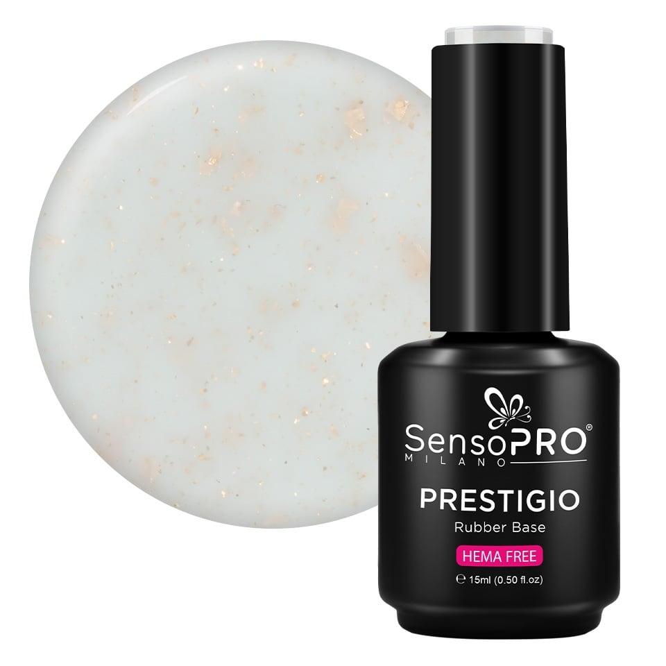Rubber Base PRESTIGIO SensoPRO Milano - Teasing Lime 15ml-Rubber Base > Rubber Base PRESTIGIO 15ml