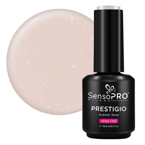 Rubber Base PRESTIGIO SensoPRO Milano - Vanilla Dream 15ml-Rubber Base > Rubber Base PRESTIGIO 15ml
