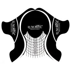 Sabloane Unghii Gel Plastifiate LUXORISE Black
