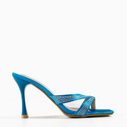 Saboti cu toc Mura Albastri 5