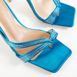 Saboti cu toc Mura Albastri 7