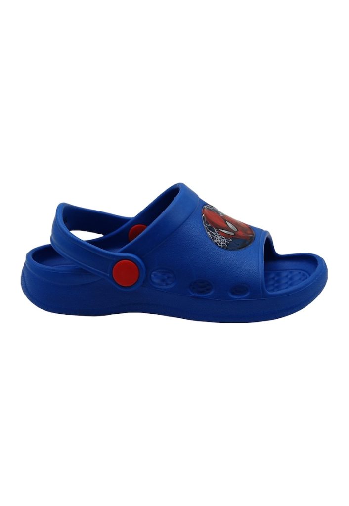 Saboti slingback cu model Spiderman-BAIETI/INCALTAMINTE/Papuci-INCALTAMINTE/Papuci