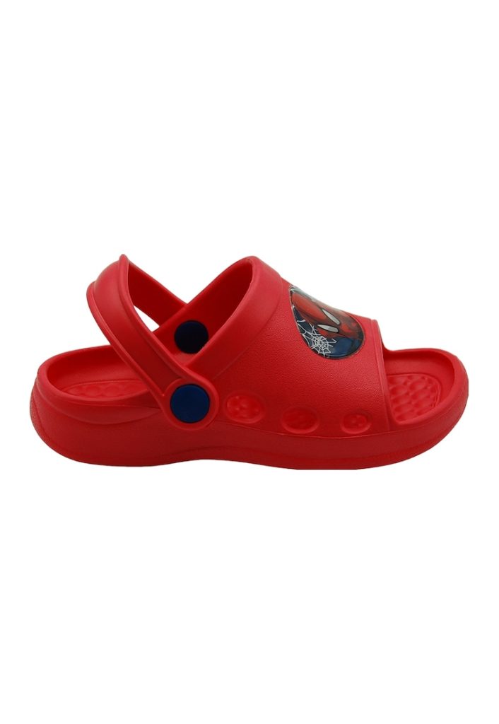 Saboti slingback cu model Spiderman-BAIETI/INCALTAMINTE/Papuci-INCALTAMINTE/Papuci