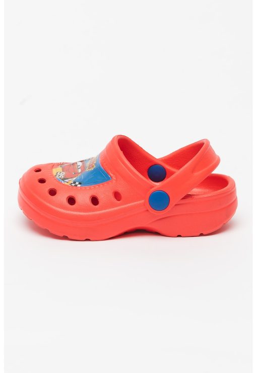 Saboti slingback cu model cu masini-FETE/INCALTAMINTE/Papuci-INCALTAMINTE/Papuci