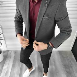 Sacou barbati slim fit 10349  45-2.2-Sacouri barbati