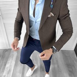 Sacou barbati slim fit 11789 X-Sacouri barbati