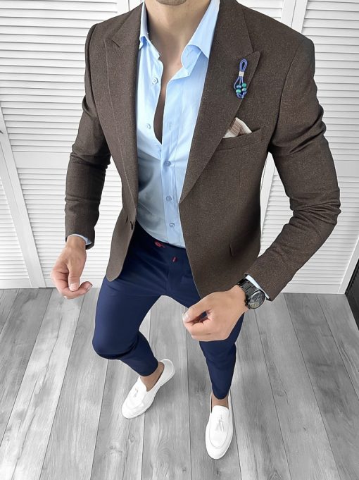Sacou barbati slim fit 11789 X-Sacouri barbati
