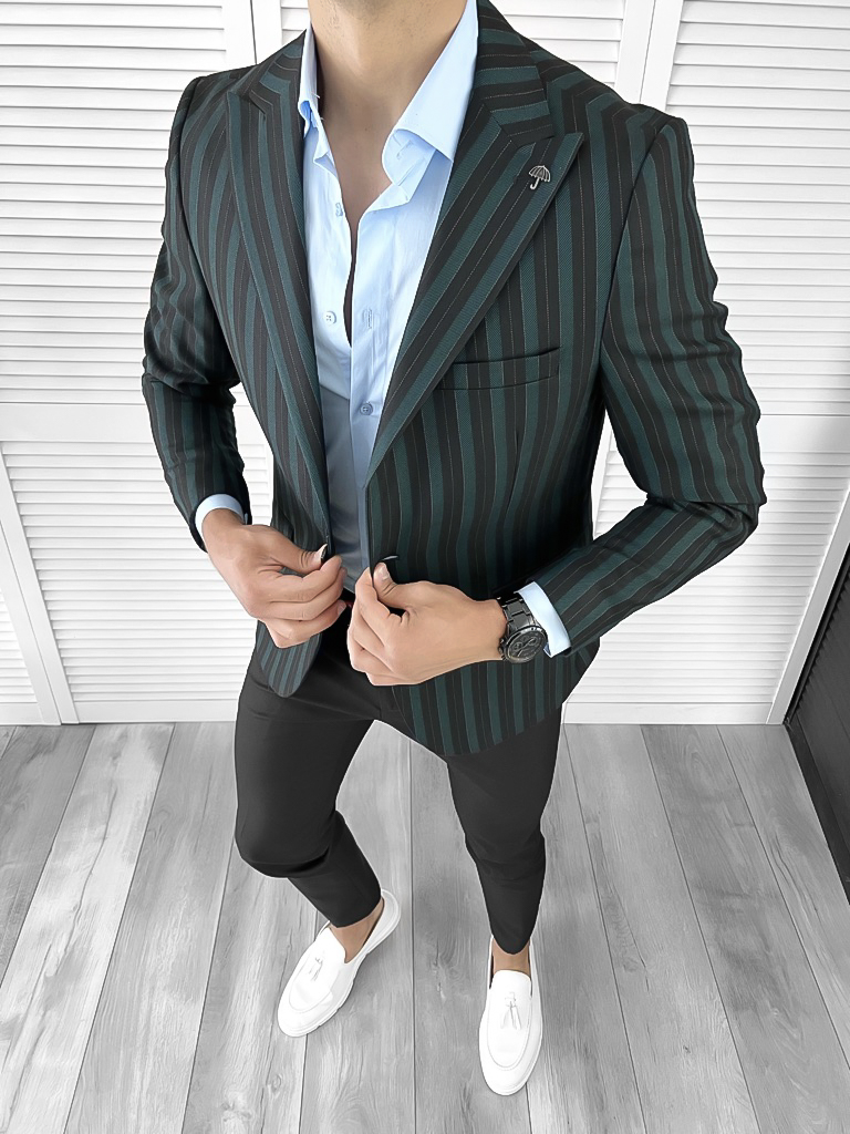 Sacou barbati slim fit 5740 41-4-Sacouri barbati