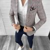 Sacou barbati slim fit rosu 732  6-1.1-Sacouri barbati