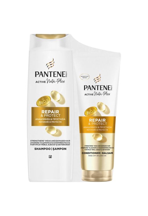 Sampon  Pro-V Aqualight - 400 ml + Balsam de par 3 Minute Miracle pentru par fin - 220 ml-FEMEI/INGRIJIRE COSMETICA/Produse cosmetice-INGRIJIRE COSMETICA/Produse cosmetice