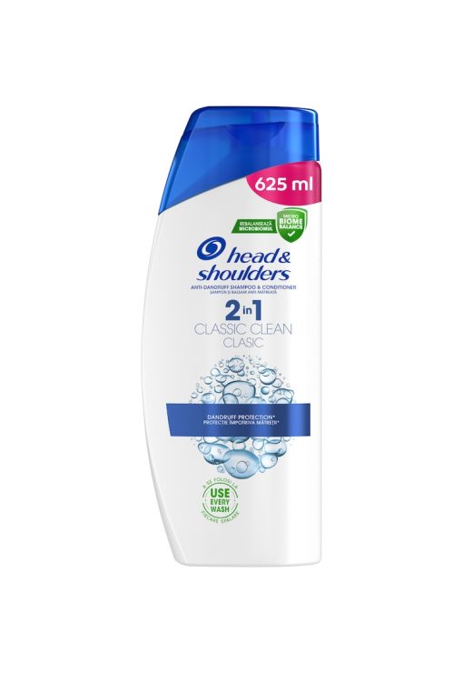 Sampon anti-matreata Head & Shoulders Classic Clean 2-in-1 pentru par normal-FEMEI/INGRIJIRE COSMETICA/Produse cosmetice-INGRIJIRE COSMETICA/Produse cosmetice