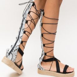 Sandale Deziren Negre 2