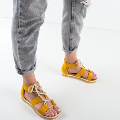 Sandale Nenoto Galbene 4