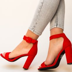 Sandale Semuel Rosii 3