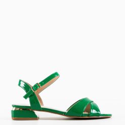 Sandale cu toc Beridze Verzi 3