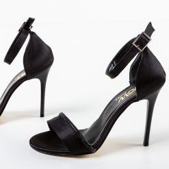 Sandale cu toc Cassius Negre 2 5