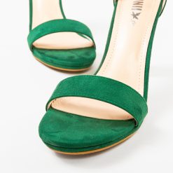 Sandale cu toc Costil Verzi 5