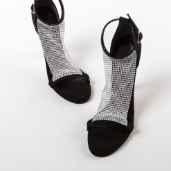Sandale cu toc Esbar Negre 5
