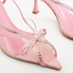 Sandale cu toc Hayde Roz 5