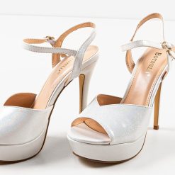 Sandale cu toc Ivy Albe 4